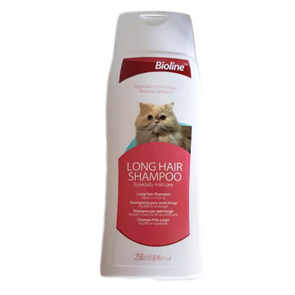 Bioline Uzun Tüylü Kediler İçin Şampuan 250 Ml | Kedi Şampuanı