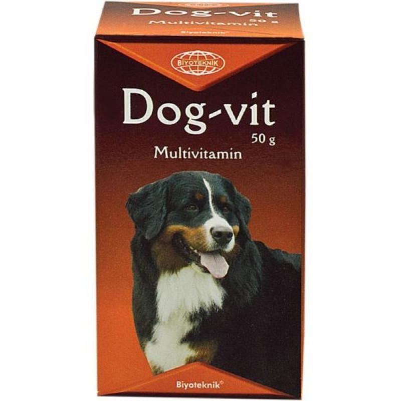 Biyoteknik 50 Gr Dog-Vit Multivitamin | Köpek Vitamini Biyoteknik 50 Gr Dog-Vit Multivitamin | Köpek Vitamini
