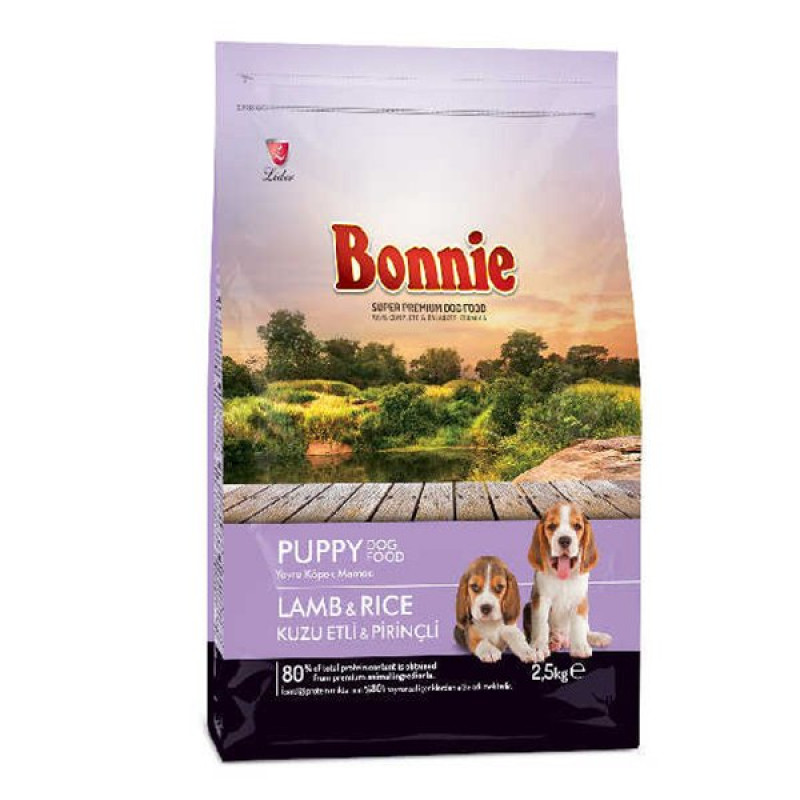 Bonnie 2.5 Kg Kuzulu ve Pirinçli Yavru | Yavru Köpek Kuru Maması Bonnie 2.5 Kg Kuzulu ve Pirinçli Yavru | Yavru Köpek Kuru Maması
