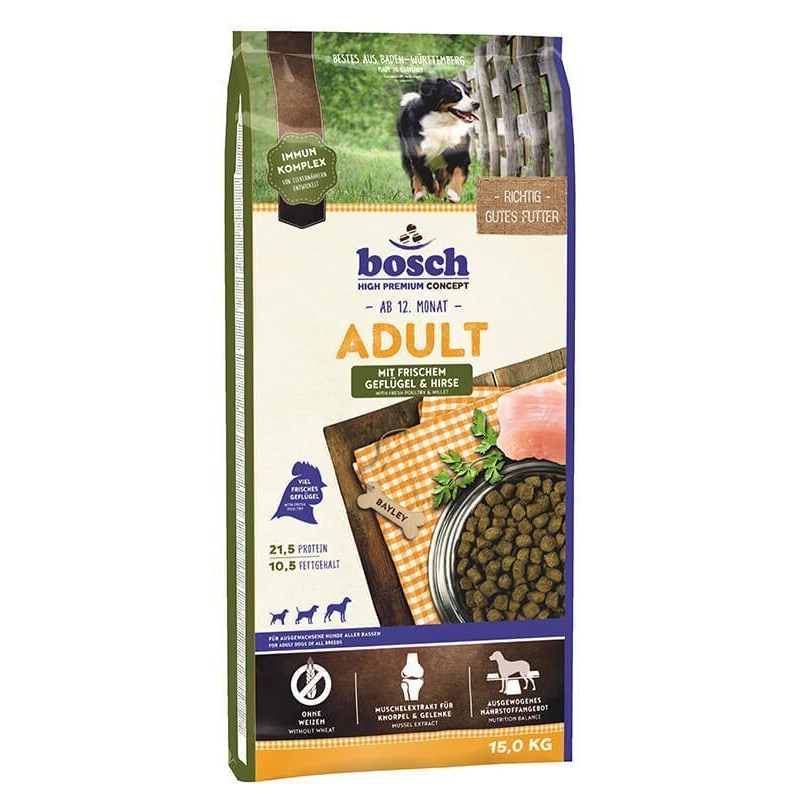 Bosch 15 Kg Adult Poultry Glutensiz Kümes Hayvanı | Yetişkin Köpek Kuru Maması Bosch 15 Kg Adult Poultry Glutensiz Kümes Hayvanı | Yetişkin Köpek Kuru Maması