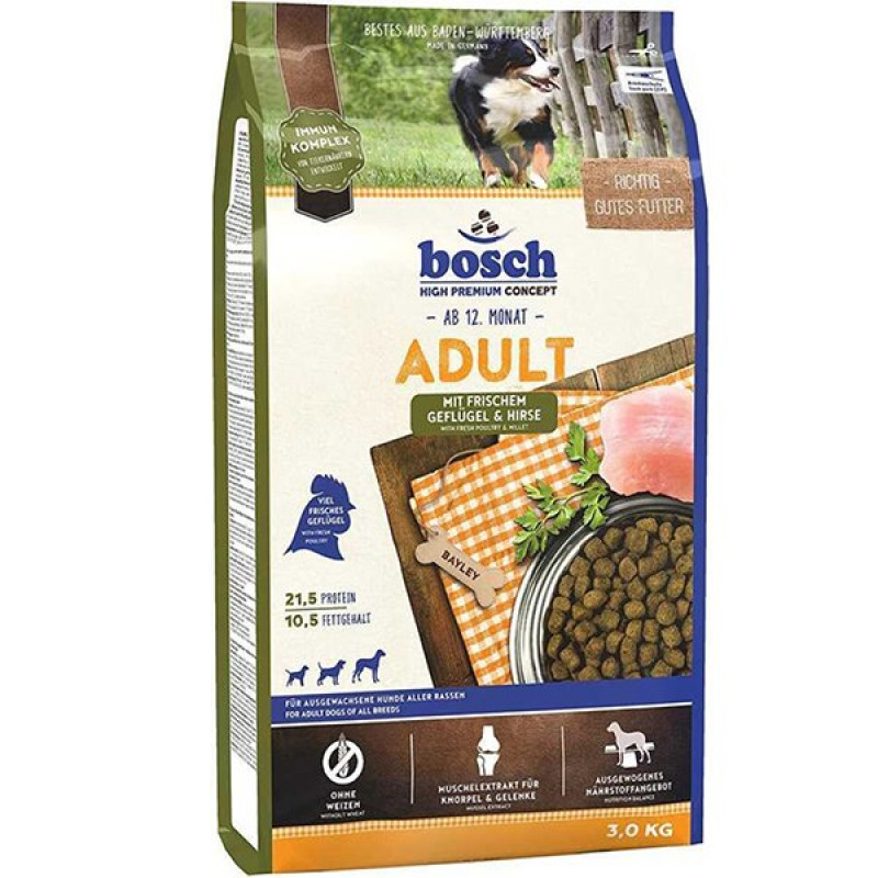 Bosch 3 Kg Adult Glutensiz Kümes Hayvanlı Yetişkin | Köpek Diyet Light Kuru Mama Bosch 3 Kg Adult Glutensiz Kümes Hayvanlı Yetişkin | Köpek Diyet Light Kuru Mama