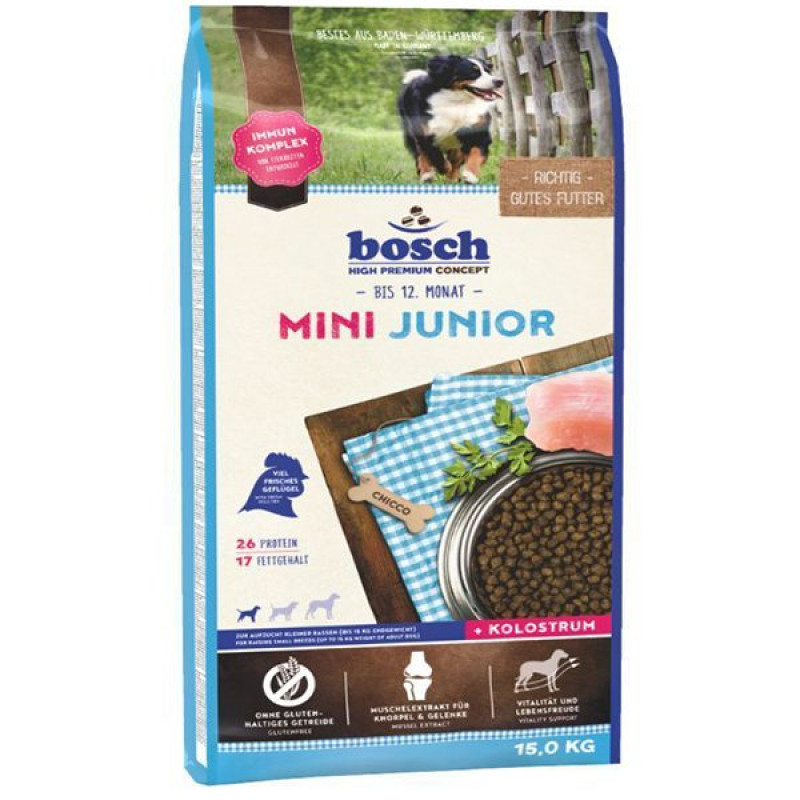 Bosch 3 Kg Mini Junior Küçük Irk Yavru Köpek Maması | Yavru Köpek Kuru Maması Bosch 3 Kg Mini Junior Küçük Irk Yavru Köpek Maması | Yavru Köpek Kuru Maması