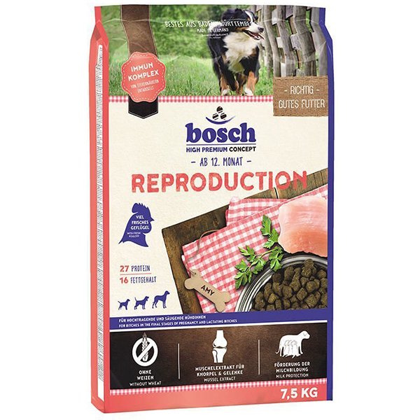 Bosch 7,5 Kg Reproduction Hamile Ve Doğum Yapmış | Yetişkin Köpek Kuru Maması