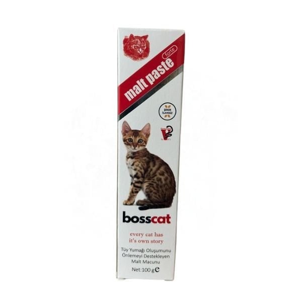 Bosscat 100 Gr Anti Hairball Malt Paste | Kedi Vitamini