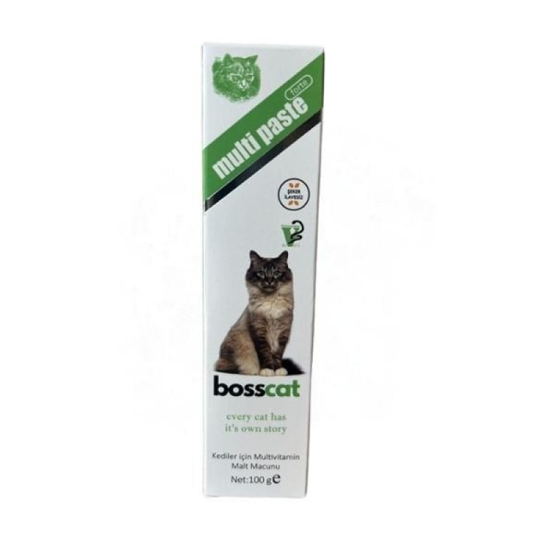 Bosscat 100 Gr Multi Paste | Kedi Vitamini Bosscat 100 Gr Multi Paste | Kedi Vitamini