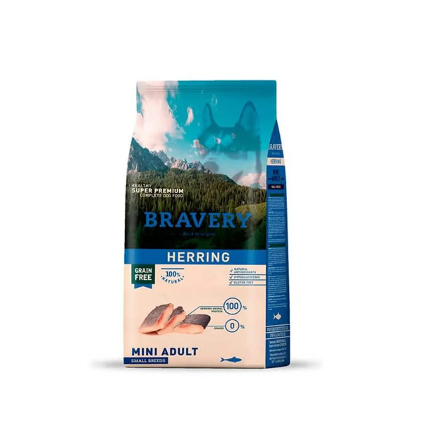 Bravery 7 Kg Herring Mini Adult | Yetişkin Köpek Kuru Maması