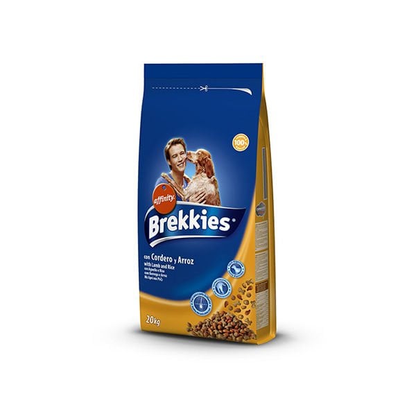 Brekkies 20 Kg Excel Kuzu ve Pirinç | Yetişkin Köpek Kuru Maması