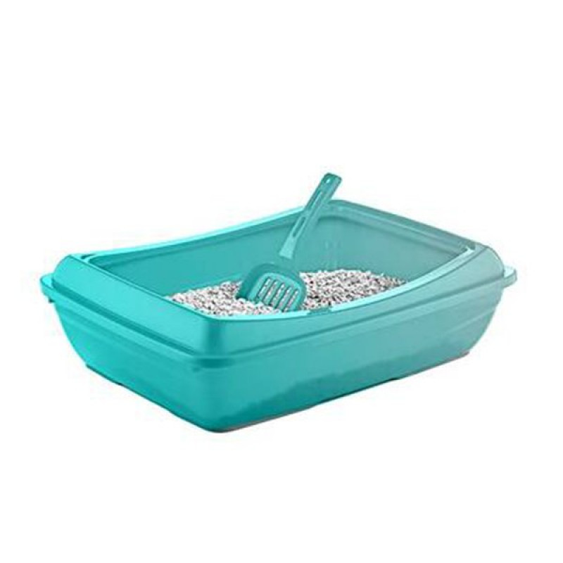 Brezza 49x37.5x15 Cm Açık Tuvalet Yeşil | Açık Kedi Tuvaleti Brezza 49x37.5x15 Cm Açık Tuvalet Yeşil | Açık Kedi Tuvaleti