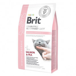 Brit 2 Kg Grain Free Veterinary Diet Hipoalerjenik Somon ve Bezelye | Hassas Tüylü Köpek Maması