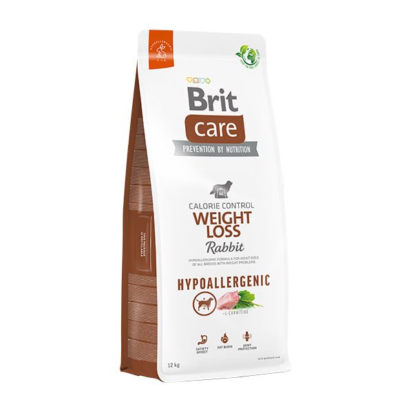 Brit Care 12 Kg Weight Loss Hypoallergenic Tavşan Ve Pirinç | Yetişkin Köpek Kuru Maması