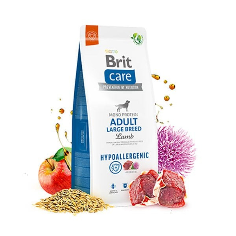 Brit Care 12+2 Kg Hypoallergenic Large Kuzu | Yetişkin Köpek Kuru Maması