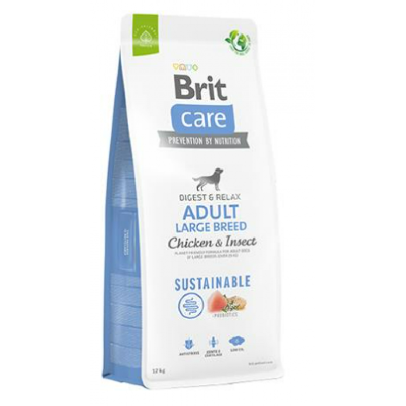 Brit Care 12+2 Kg Sustainable Large Tavuk ve Böcek | Yetişkin Köpek Kuru Maması Brit Care 12+2 Kg Sustainable Large Tavuk ve Böcek | Yetişkin Köpek Kuru Maması