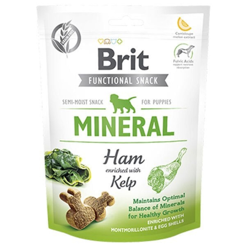 Brit Care 150 Gr Mineral Jambon ve Deniz Yosunlu Yavru | Köpek Atıştırmalık Ödül Maması Brit Care 150 Gr Mineral Jambon ve Deniz Yosunlu Yavru | Köpek Atıştırmalık Ödül Maması
