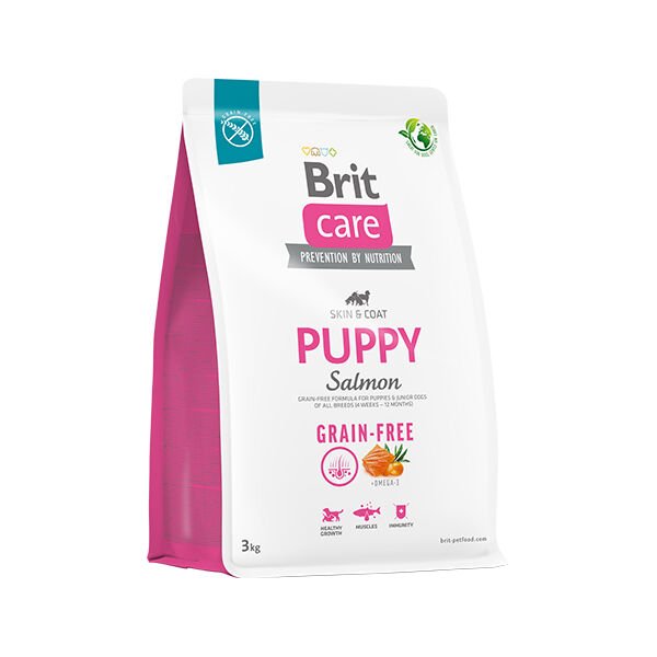 Brit Care 3 Kg Grain Free Puppy Somon ve Patates | Yavru Köpek Kuru Maması