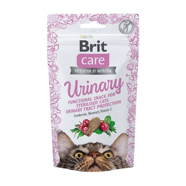 Brit Care 50 Gr Snack Urinary | Kedi Bisküvi Ödül Maması
