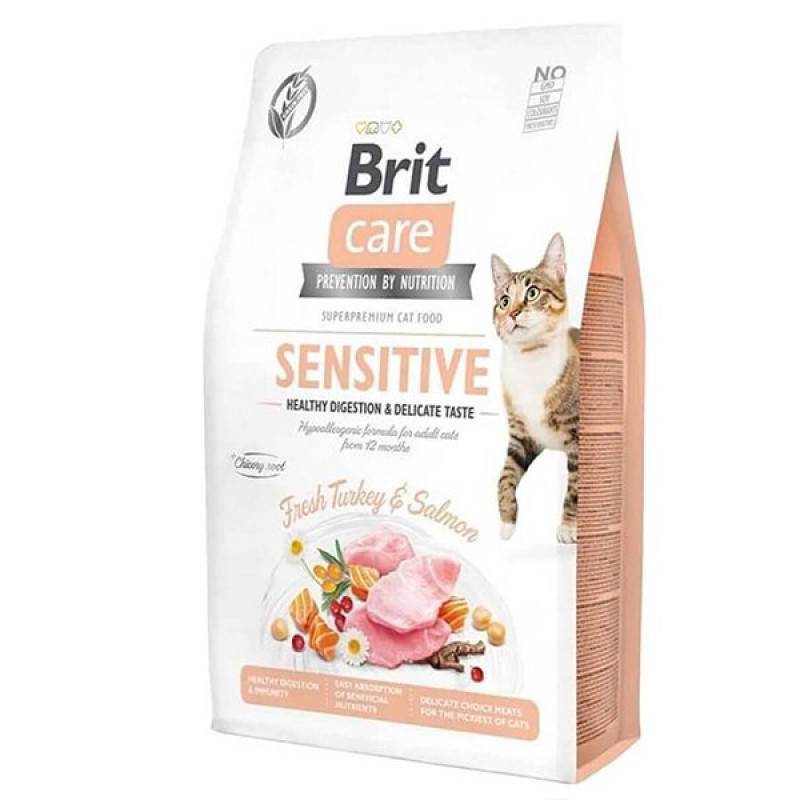 Brit Care 7 Kg Sensitive Hindi ve Somonlu | Somonlu Kedi Kuru Maması Brit Care 7 Kg Sensitive Hindi ve Somonlu | Somonlu Kedi Kuru Maması