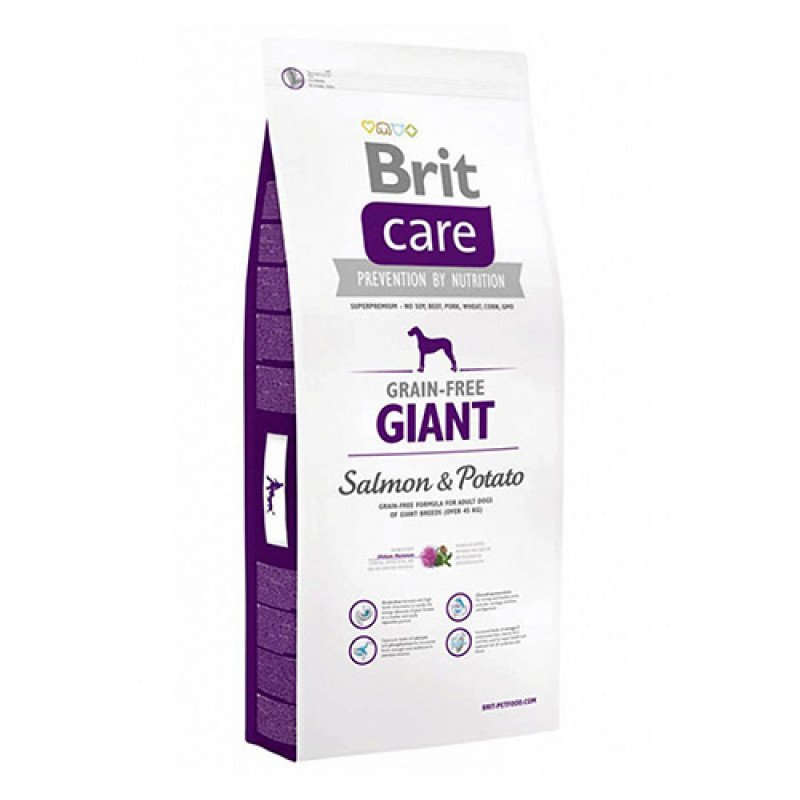 Brit Care 12 Kg Grain-Free Giant Salmon & Potato | Yetişkin Köpek Kuru Maması Brit Care 12 Kg Grain-Free Giant Salmon & Potato | Yetişkin Köpek Kuru Maması