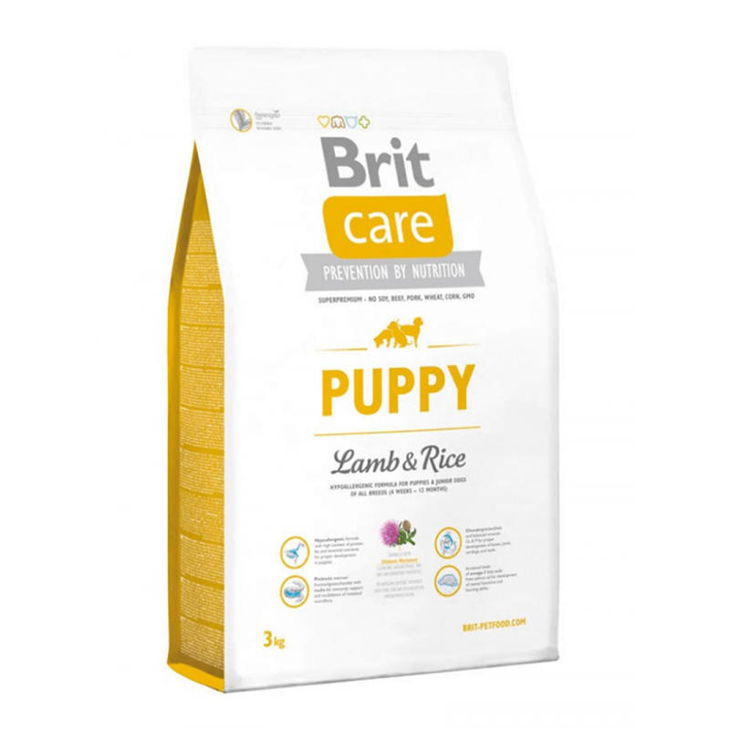 Brit Care 3 Kg Puppy Lamb & Rice | Yavru Köpek Kuru Maması Brit Care 3 Kg Puppy Lamb & Rice | Yavru Köpek Kuru Maması