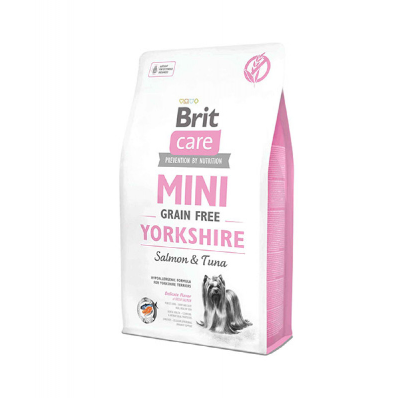 Brit Care 2 Kg Mini Yorkshire Terrier Grain Free Salmon & Tuna | Tahılsız Köpek Kuru Maması Brit Care 2 Kg Mini Yorkshire Terrier Grain Free Salmon & Tuna | Tahılsız Köpek Kuru Maması