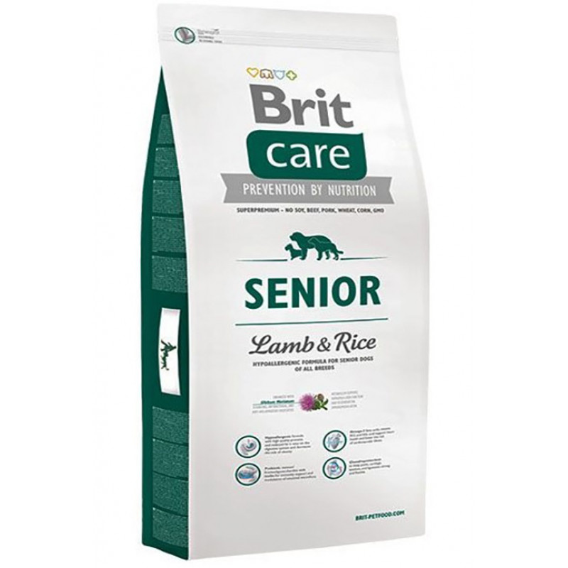Brit Care 3 Kg Senior All Breed Lamb & Rice | Yaşlı Köpek Kuru Maması Brit Care 3 Kg Senior All Breed Lamb & Rice | Yaşlı Köpek Kuru Maması