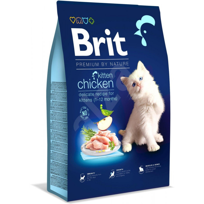 Brit Premium 8 Kg By Nature Tavuklu Yavru | Yavru Kedi Kuru Maması Brit Premium 8 Kg By Nature Tavuklu Yavru | Yavru Kedi Kuru Maması