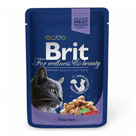 Brit Premium 6 Adet Cat Pouches with Cod Fish 100 Gr | Yetişkin Kedi Maması Brit Premium 6 Adet Cat Pouches with Cod Fish 100 Gr | Yetişkin Kedi Maması
