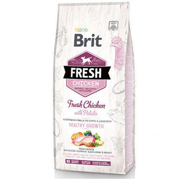Brit Fresh 12 Kg Puppy Tavuk ve Patatesli | Yavru Köpek Kuru Maması