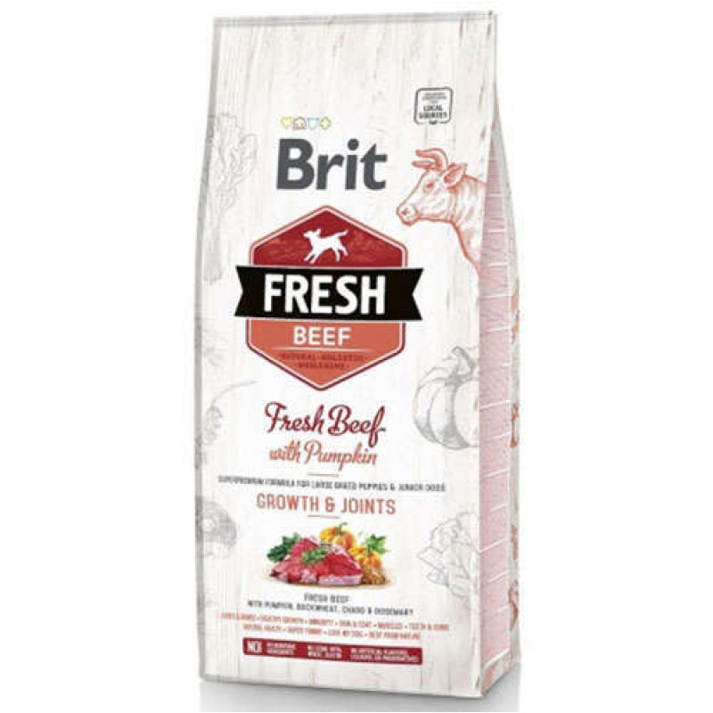 Brit Fresh 12 Kg Sığır Etli ve Balkabaklı Yavru | Yavru Köpek Kuru Maması Brit Fresh 12 Kg Sığır Etli ve Balkabaklı Yavru | Yavru Köpek Kuru Maması