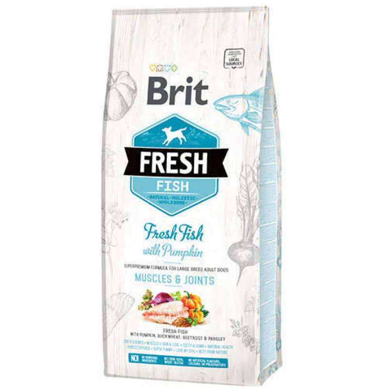 Brit Fresh 2,5 Kg Balıklı ve Balkabaklı Yetişkin | Yetişkin Köpek Kuru Maması Brit Fresh 2,5 Kg Balıklı ve Balkabaklı Yetişkin | Yetişkin Köpek Kuru Maması