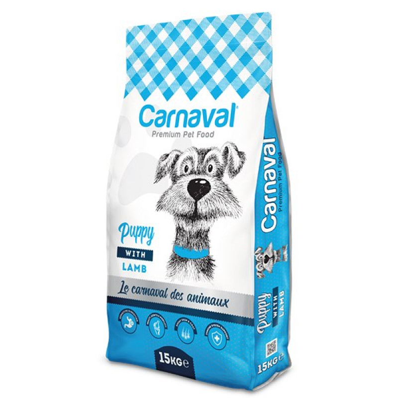 Carnaval 15 Kg Premium Dog Puppy Lamb&Rice Kuzu Etli Yavru | Yavru Köpek Kuru Maması Carnaval 15 Kg Premium Dog Puppy Lamb&Rice Kuzu Etli Yavru | Yavru Köpek Kuru Maması