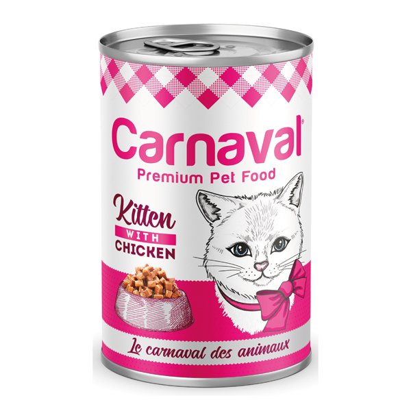 Carnaval 400 Gr Premium Cat Tavuklu Yavru | Yavru Kedi Maması