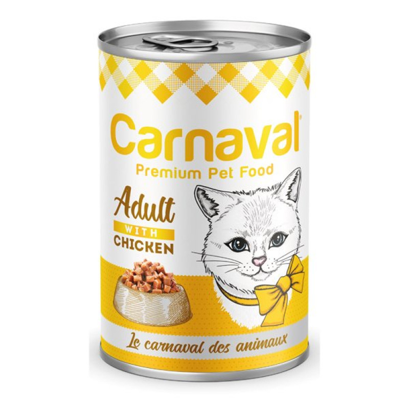 Carnaval 400 Gr Premium Cat Tavuklu Yetişkin | Yetişkin Kedi Maması Carnaval 400 Gr Premium Cat Tavuklu Yetişkin | Yetişkin Kedi Maması