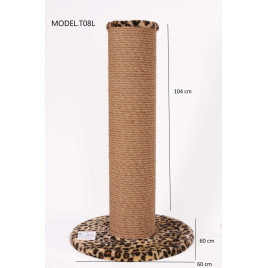 100 Cm Dev Kedi Tırmalama Leopar | Kedi Tırmalama Tahtası