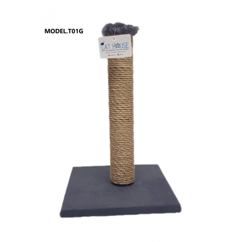 Cat Hause 42 Cm Kedi Tırmalama Gri | Çubuk Kedi Tırmalama Tahtası Cat Hause 42 Cm Kedi Tırmalama Gri | Çubuk Kedi Tırmalama Tahtası