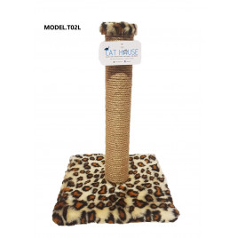 52 Cm Kedi Tırmalama Leopar | Çubuk Kedi Tırmalama Tahtası