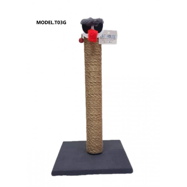 Cat Hause 54 Cm Palyaço Kedi Tırmalama Gri | Kedi Tırmalama Tahtası
