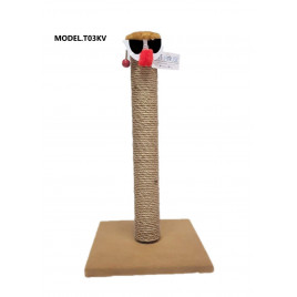 54 Cm Palyaço Kedi Tırmalama Kahve | Çubuk Kedi Tırmalama Tahtası