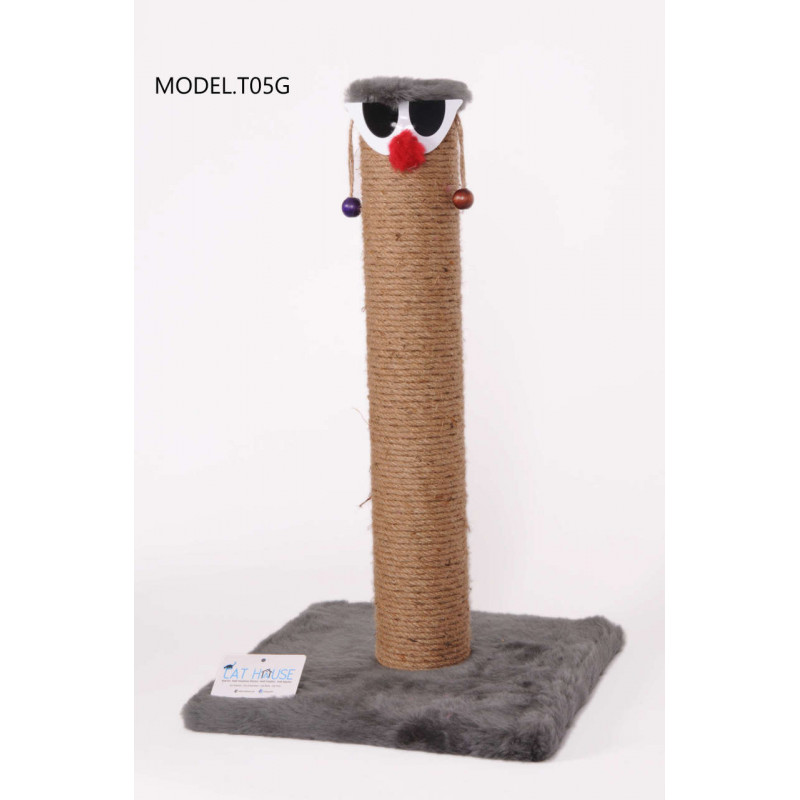 Cat Hause 60 Cm Kalın Palyaço Kedi Tırmalama Gri | Kedi Tırmalama Tahtası Cat Hause 60 Cm Kalın Palyaço Kedi Tırmalama Gri | Kedi Tırmalama Tahtası