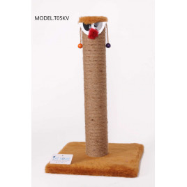 60 Cm Kalın Palyaço Kedi Tırmalama Kahve | Kedi Tırmalama Tahtası
