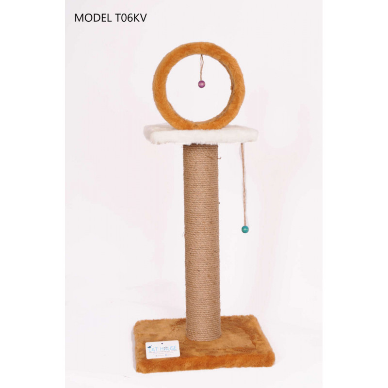 Cat Hause 78 Cm Kalın Çemberli Kedi Tırmalama Kahve | Çubuk Kedi Tırmalama Tahtası Cat Hause 78 Cm Kalın Çemberli Kedi Tırmalama Kahve | Çubuk Kedi Tırmalama Tahtası