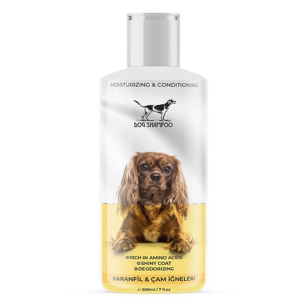 Catidea 200 mL Karanfil ve Çam Kokulu Şampuan | Köpek Şampuanı
