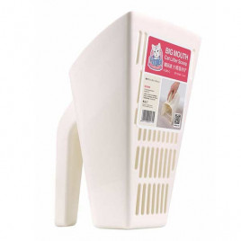 Catidea Geniş Ağızlı Kum Küreği Krem | Kedi Tuvalet Küreği Catidea Geniş Ağızlı Kum Küreği Krem | Kedi Tuvalet Küreği