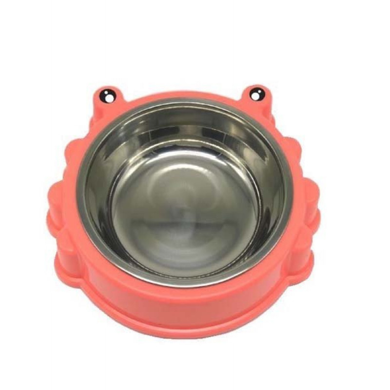 Catdoglife Niew Design Kurbağa Şekilli Tekli Mama Kabı | Dekoratif Mama Ve Su Kabı Catdoglife Niew Design Kurbağa Şekilli Tekli Mama Kabı | Dekoratif Mama Ve Su Kabı