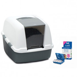 Magıc Blue Litter Box Jumbo | Kapalı Kedi Tuvaleti Magıc Blue Litter Box Jumbo | Kapalı Kedi Tuvaleti