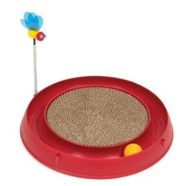 Catit Play Circ Ball W Scratch Pad Tırmalama Kartonu | Kedi Tırmalama Paspası