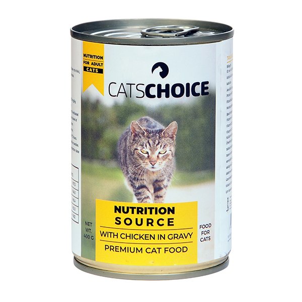Cats Choice 400 Gr Tavuklu Kıyılmış Yetişkin | Yetişkin Kedi Maması