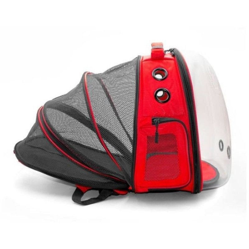 Cattie Fileli Kedi ve Küçük Irk Köpek Taşıma Sırt Çantası Kırmızı 25x60x40 Cm | Köpek Taşıma Çantası Ve Kafes Cattie Fileli Kedi ve Küçük Irk Köpek Taşıma Sırt Çantası Kırmızı 25x60x40 Cm | Köpek Taşıma Çantası Ve Kafes