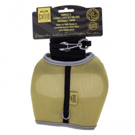 Havalı Dokuma Kedi Göğüs & Gezdirme Takımı 1x25-35 Cm | Kedi Göğüs Tasması