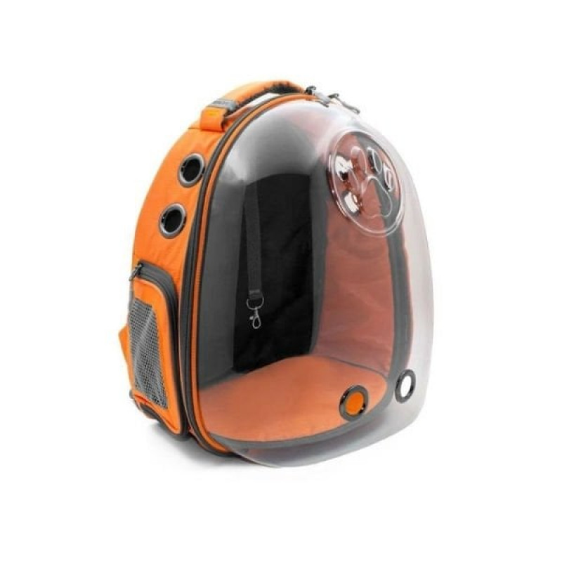 Cattie Şeffaf Kedi ve Küçük Irk Köpek Taşıma Sırt Çantası Turuncu 25x30x40 Cm | Köpek Taşıma Çantası Ve Kafes Cattie Şeffaf Kedi ve Küçük Irk Köpek Taşıma Sırt Çantası Turuncu 25x30x40 Cm | Köpek Taşıma Çantası Ve Kafes