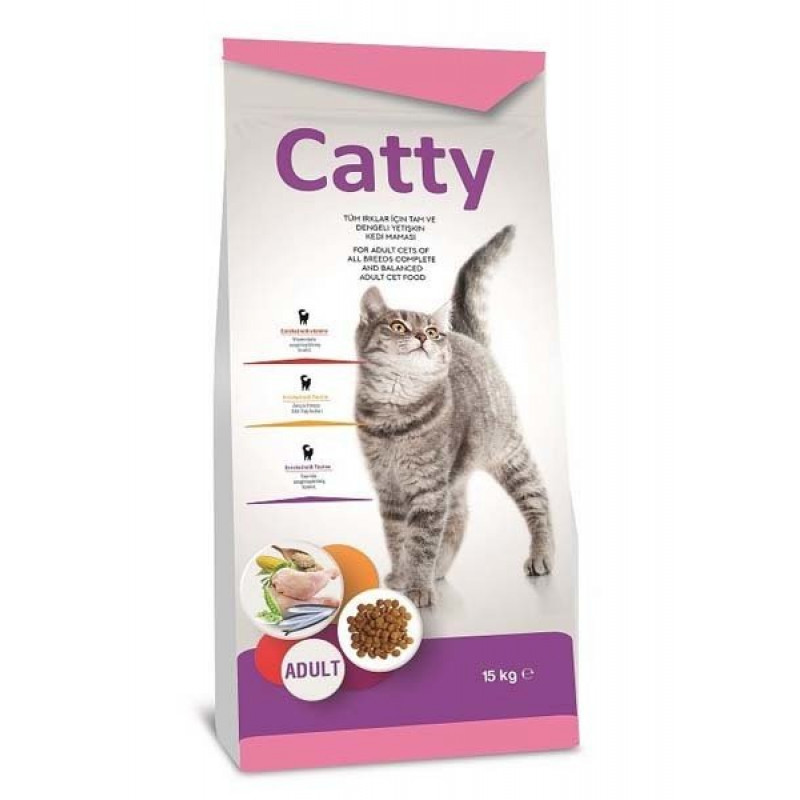 Catty 15 Kg Tavuklu Yetişkin | Yetişkin Kuru Kedi Maması Catty 15 Kg Tavuklu Yetişkin | Yetişkin Kuru Kedi Maması